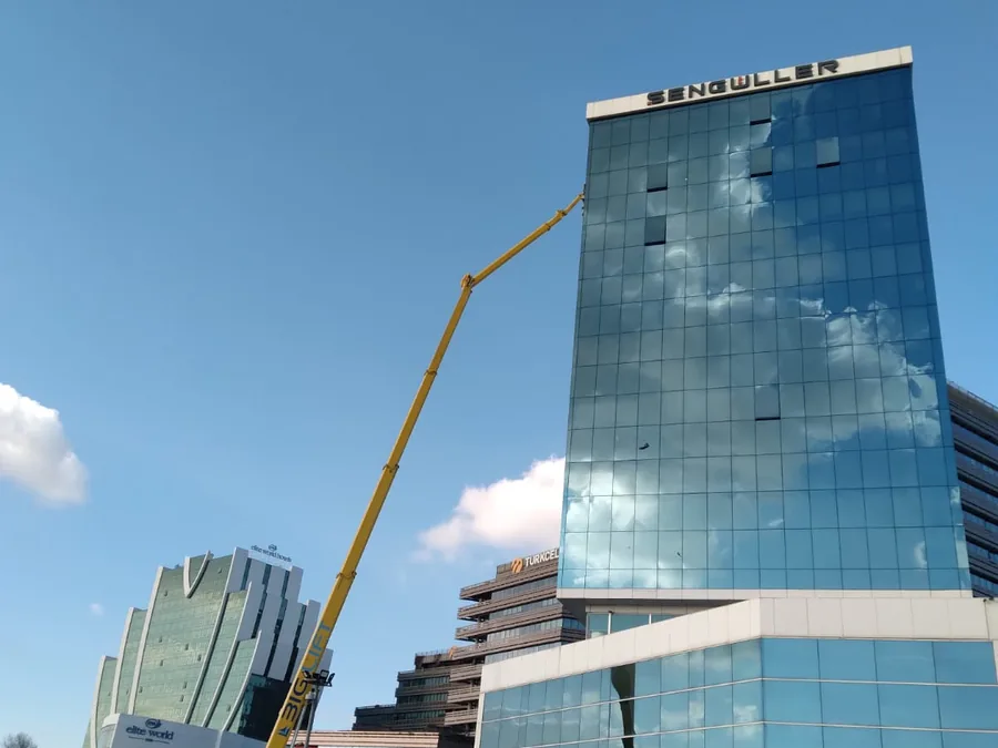 Gezegen Temizlik vinçli erişim proje uygulaması
