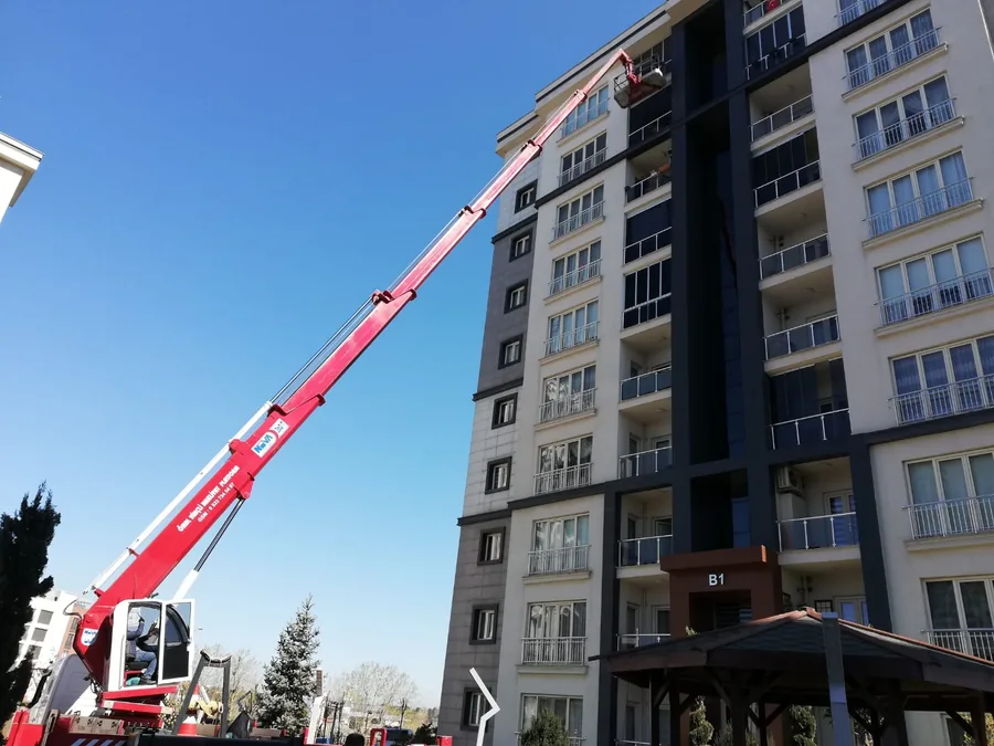 Gezegen Temizlik vinçli erişim proje uygulaması